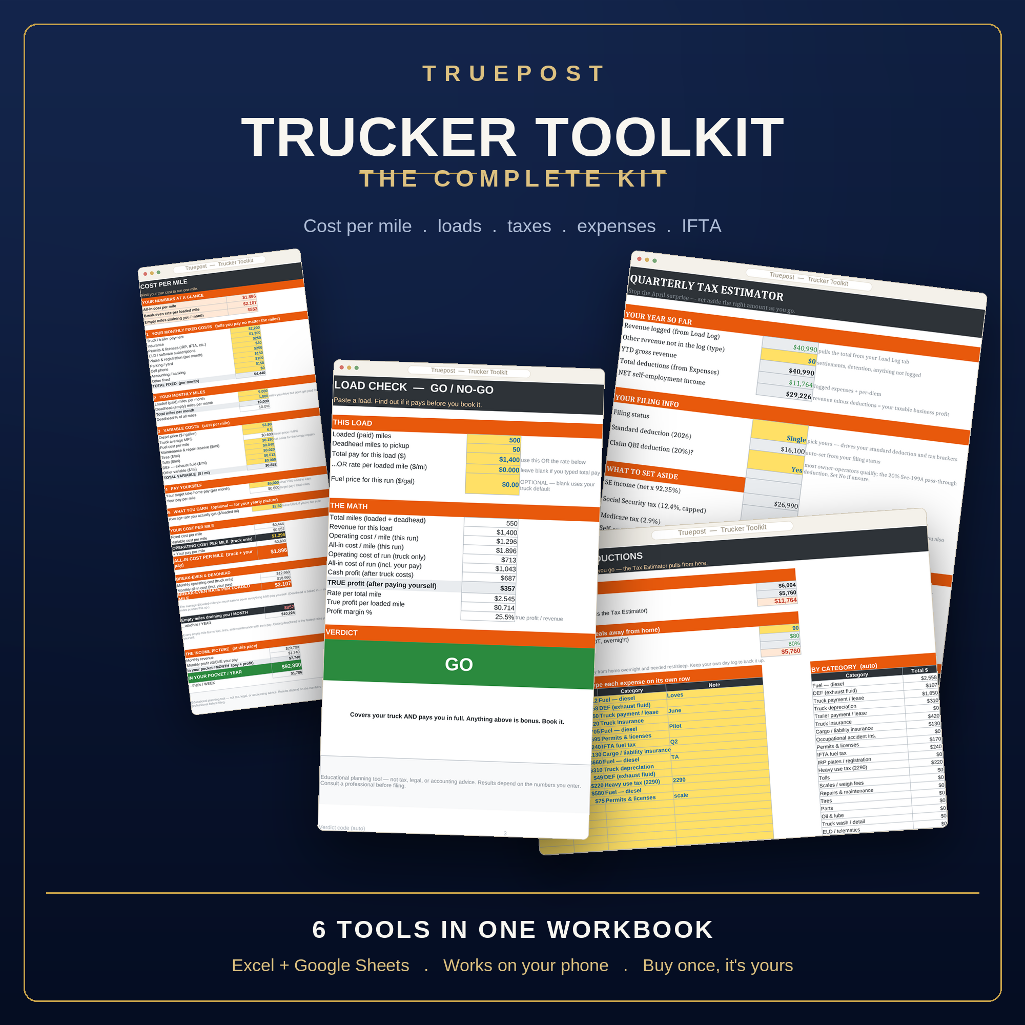All-in-One Owner-Operator Trucking Toolkit